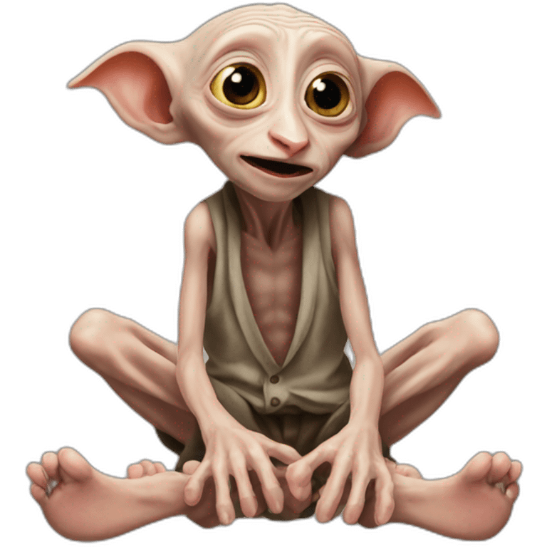 dobby licking feet emoji