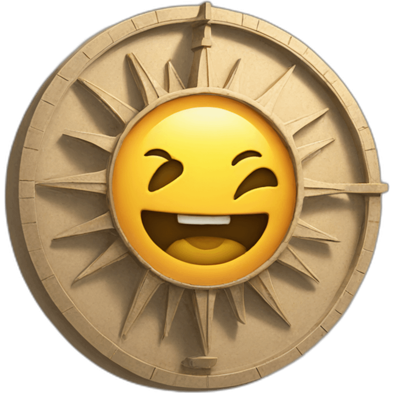 sun dial emoji