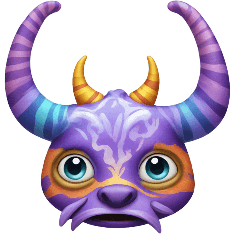 funny horns emoji