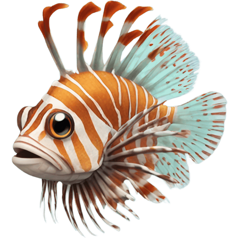 Lion fish emoji