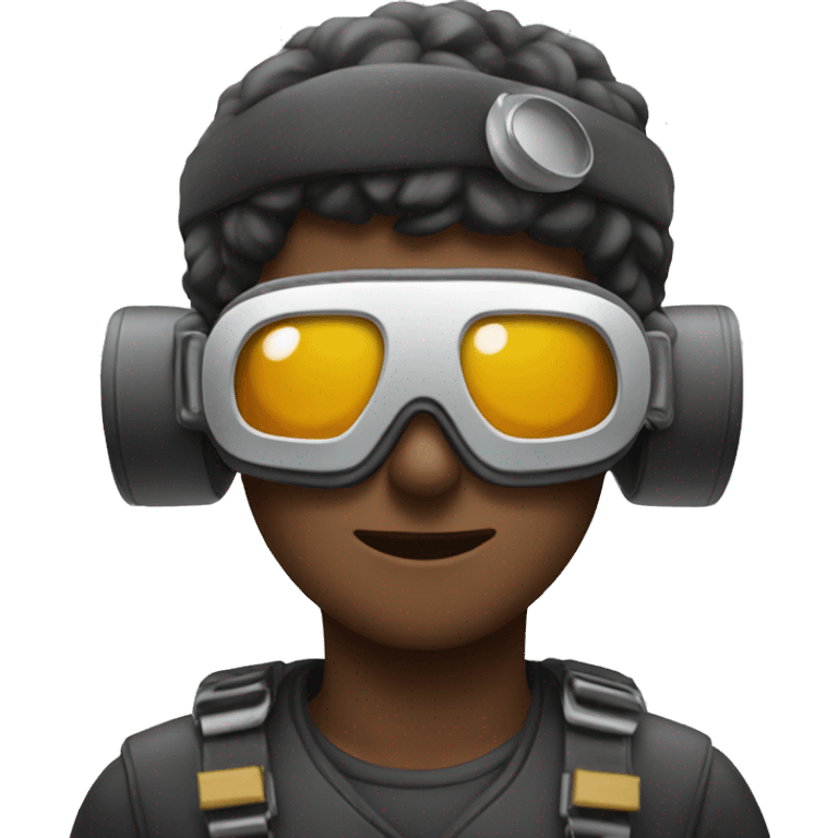 Airplane Goggles emoji