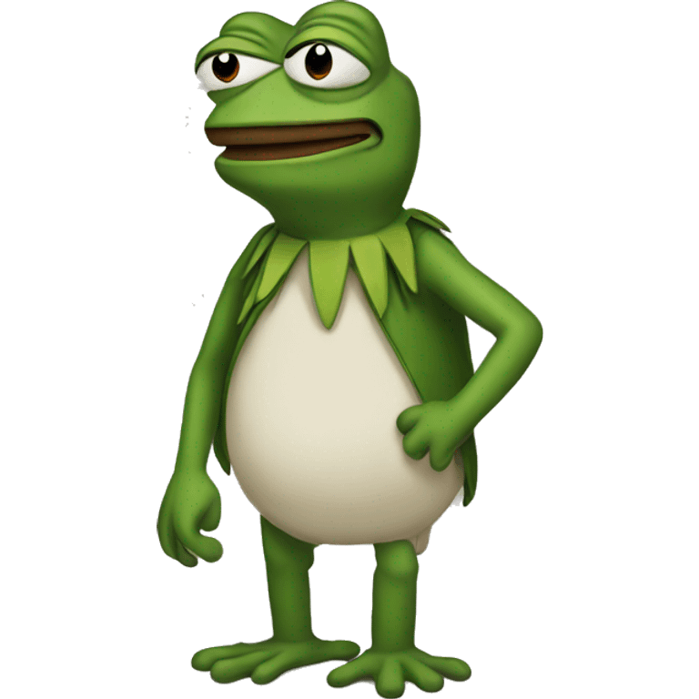 standing pepe emoji