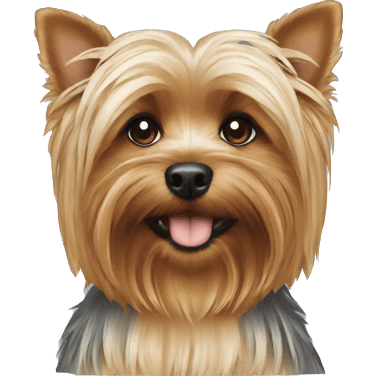 Perros yorkies emoji