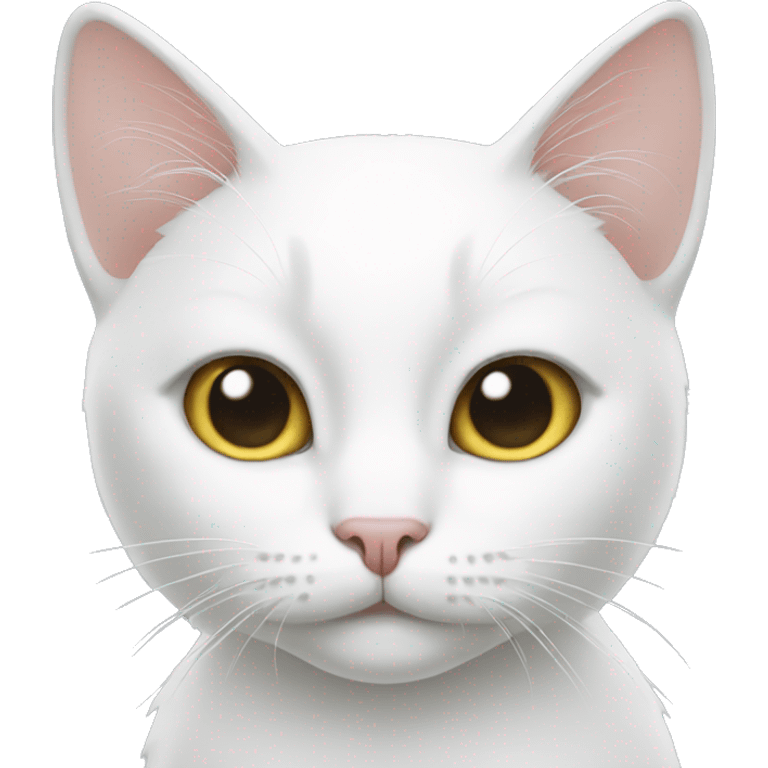 white cat emoji