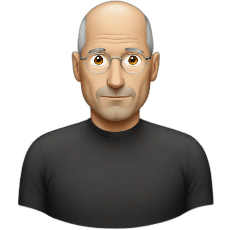 Steve job no hair emoji