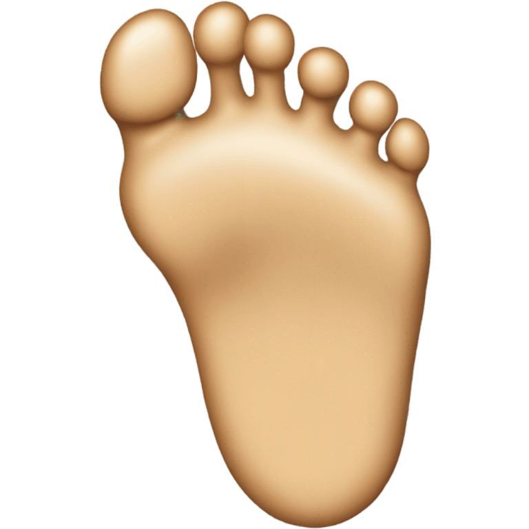 Missing toe  emoji