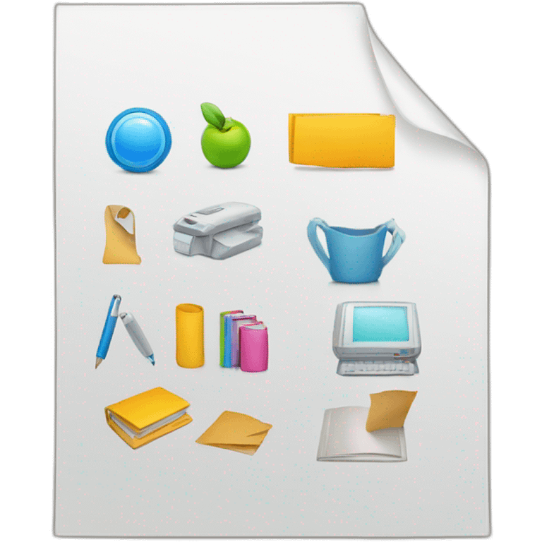 catalog document emoji