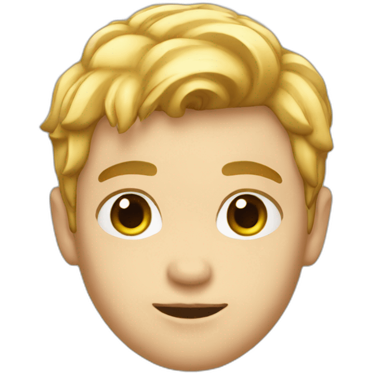 Cute white boys emoji