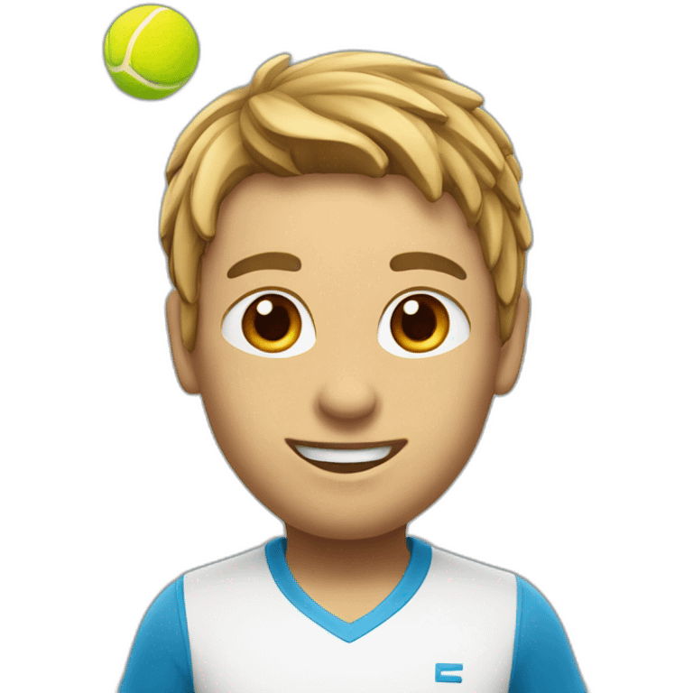 Joueur de tennis emoji