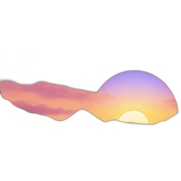 Coucher du soleil emoji