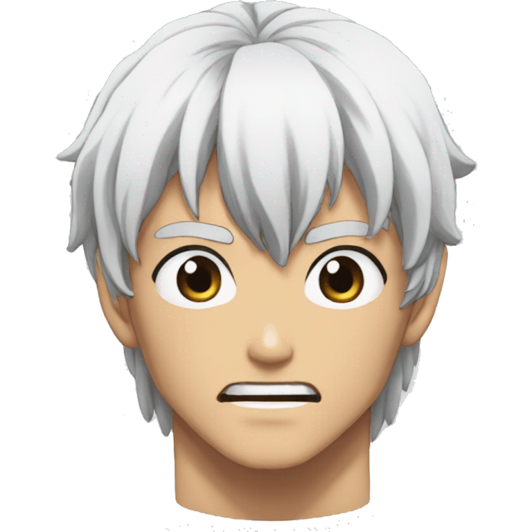 Baki hanma from anime baki emoji