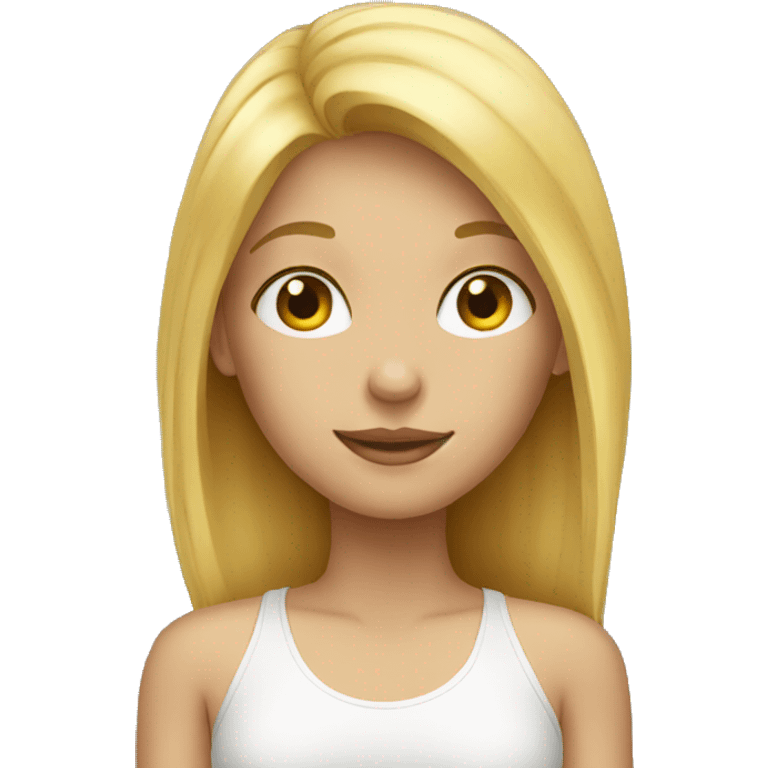 blonde girl emoji