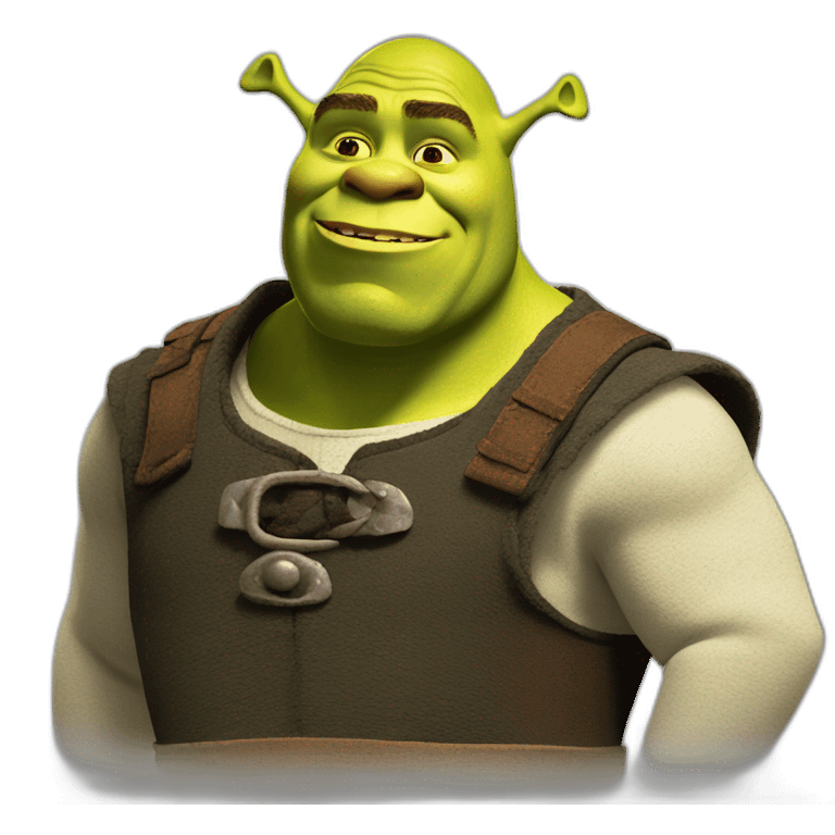 Shrek bête emoji