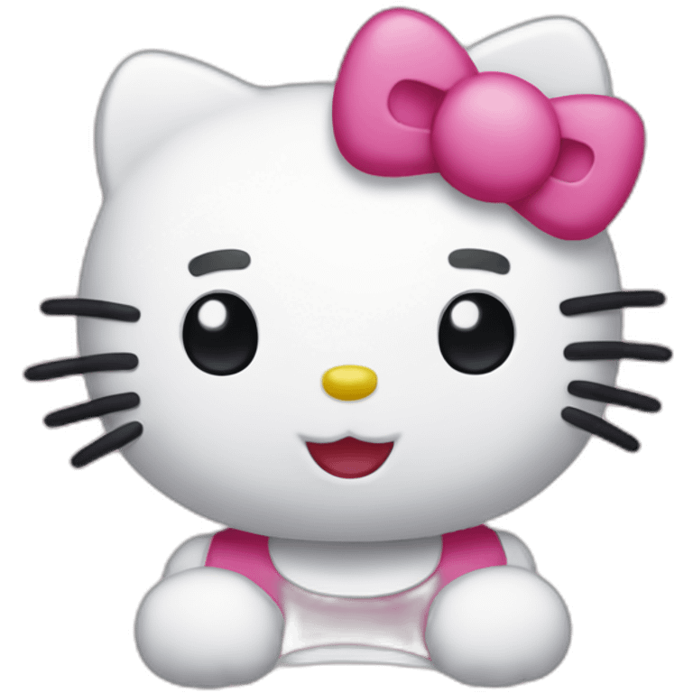 Hello kitty emoji