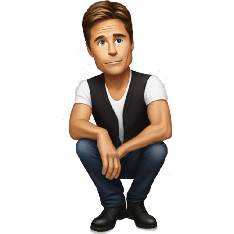 Rob Lowe and the floor emoji