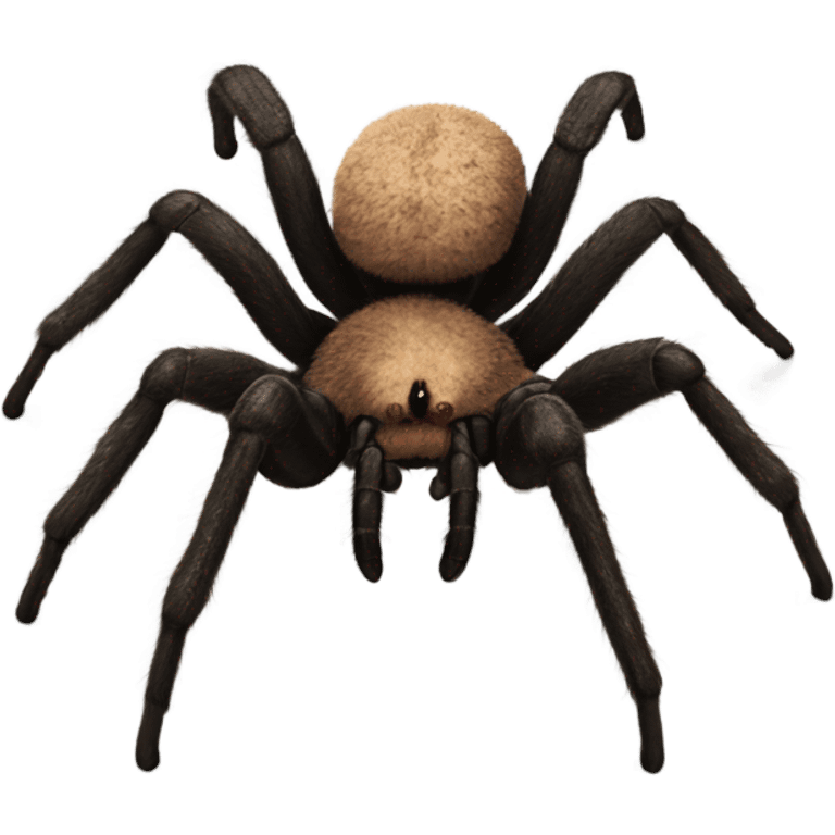 tarantula spider realistic  emoji