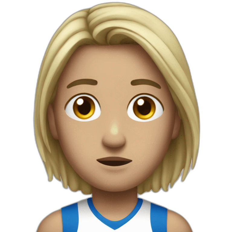 atleta triste emoji