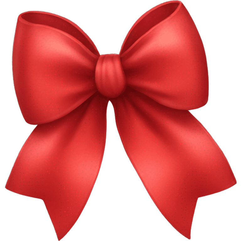 Red bow emoji