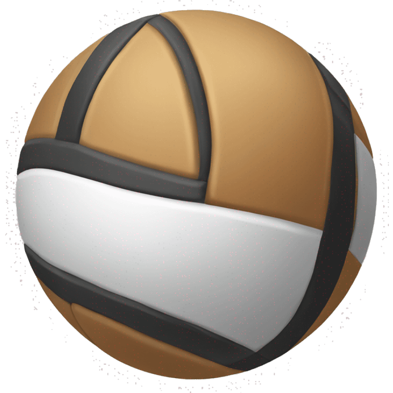 beach volleyball ball emoji