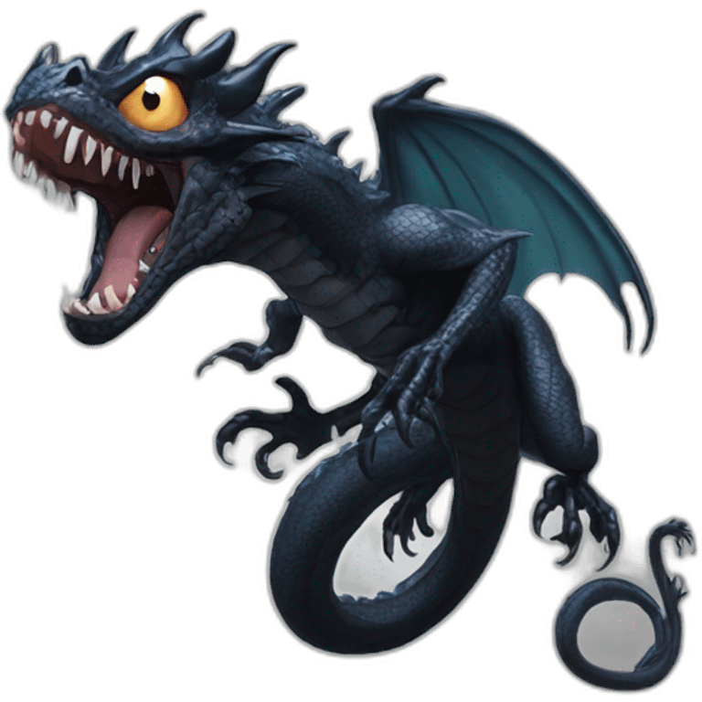 venom symbiont dragon emoji