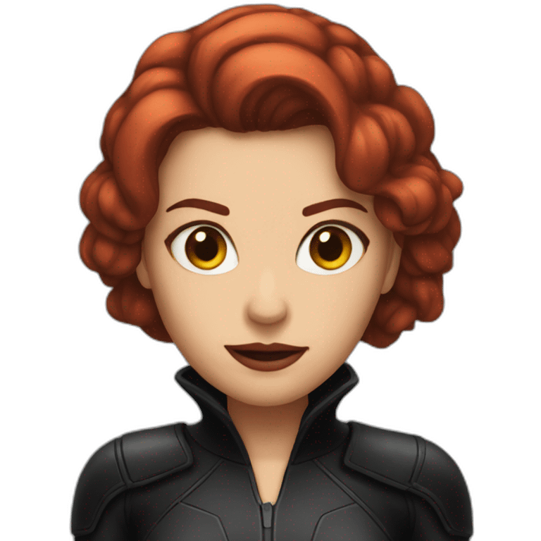 black widow emoji