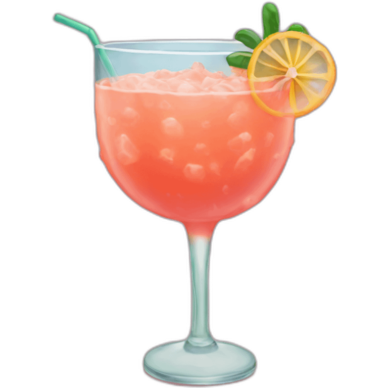 Coral Drink emoji