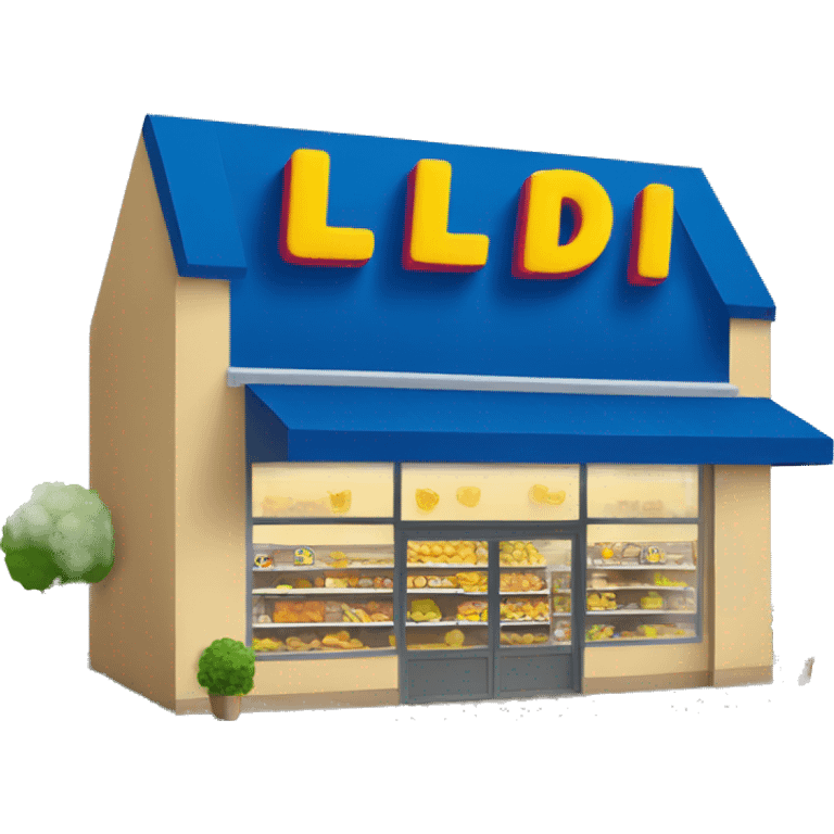 Shop called Lidl emoji