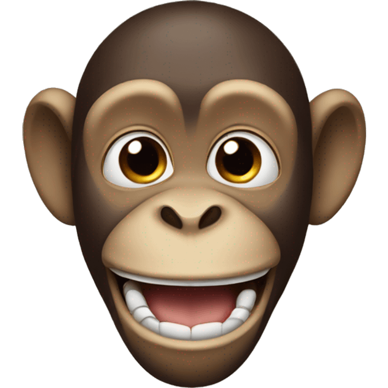 monkey with braces emoji