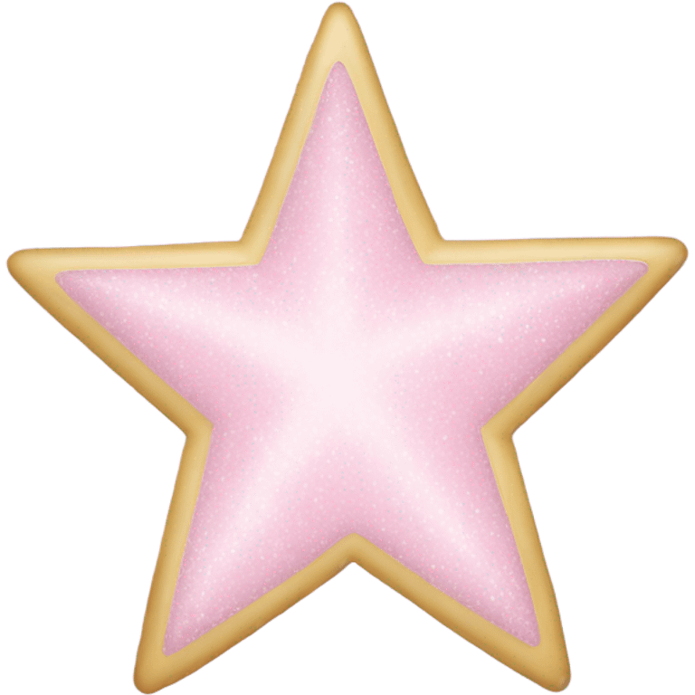 pale pink star sparkle emoji