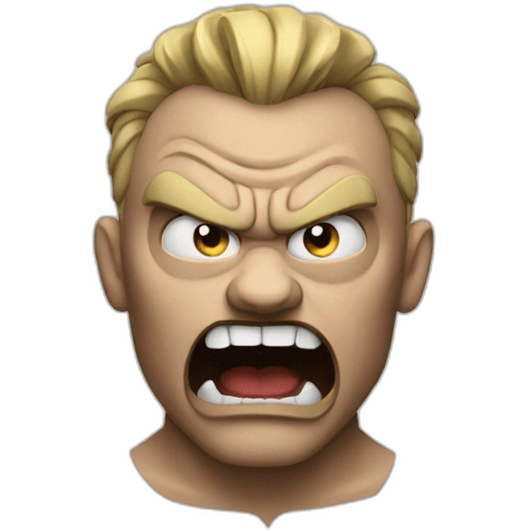 angry clawn emoji