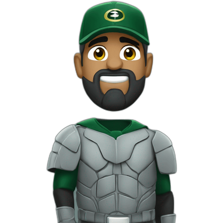 Babar Azam batman emoji