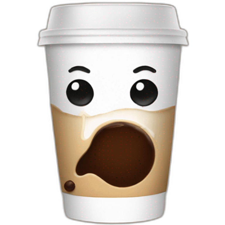 Coffee addict emoji