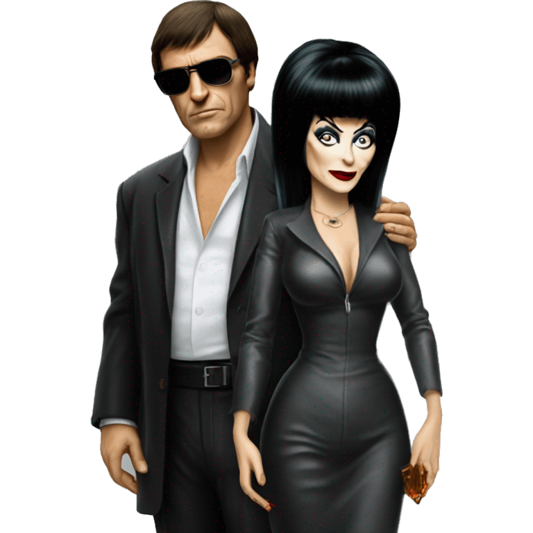 scarface con elvira emoji