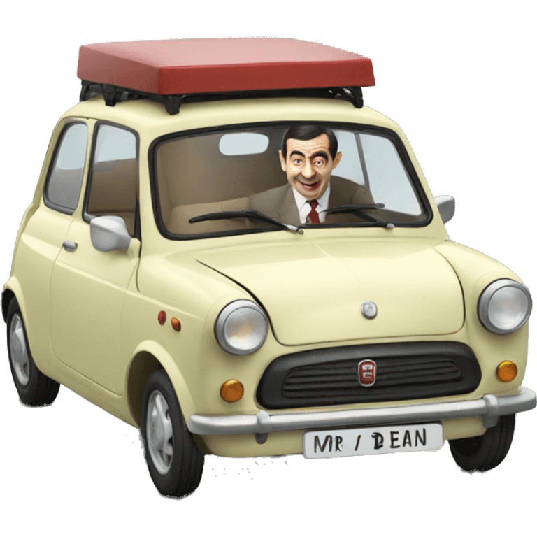 mr bean car emoji