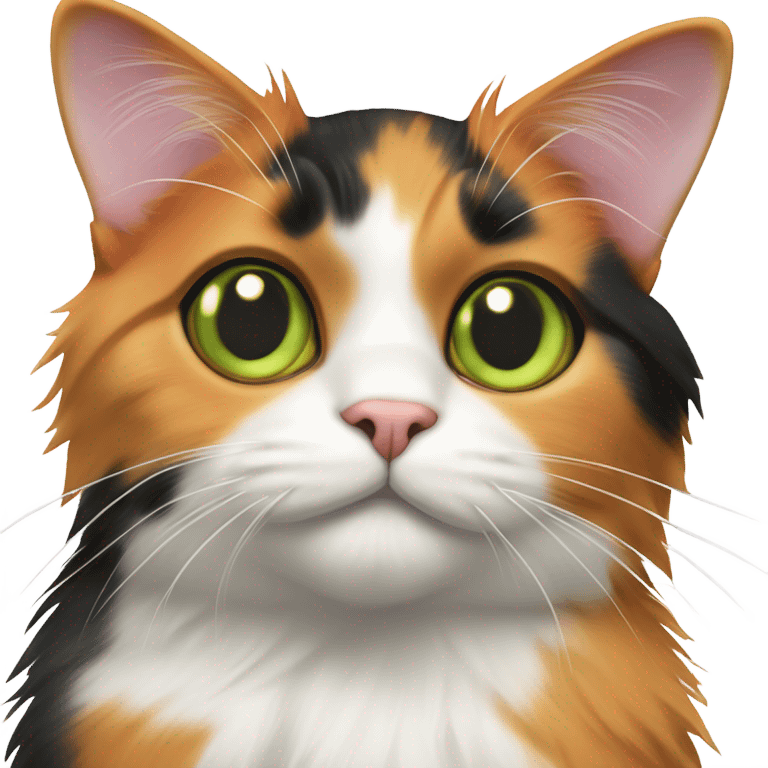 Calico cat emoji