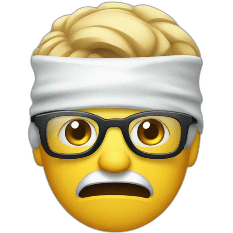 angry radiologist glasses emoji