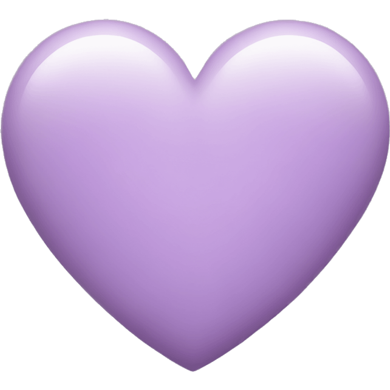 light purple heart emoji