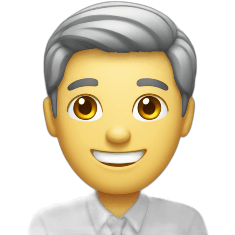 smiling hr manager emoji