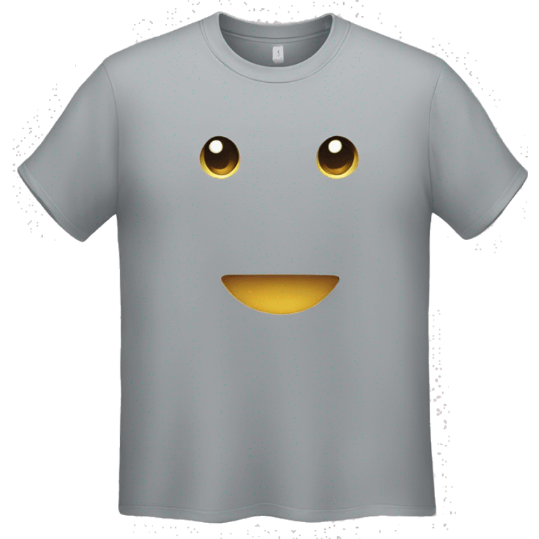 printed t-shirt emoji