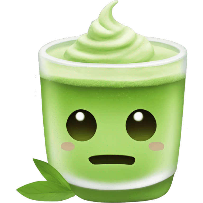 chill matcha emoji