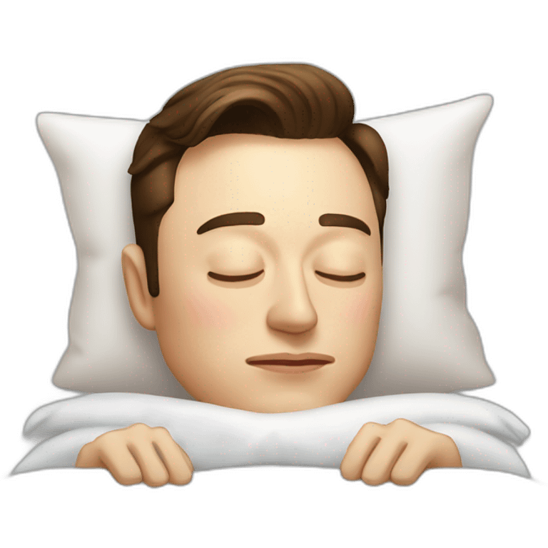 elon musk sleep emoji