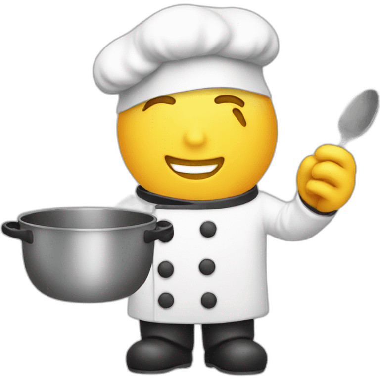 chef making omelette emoji