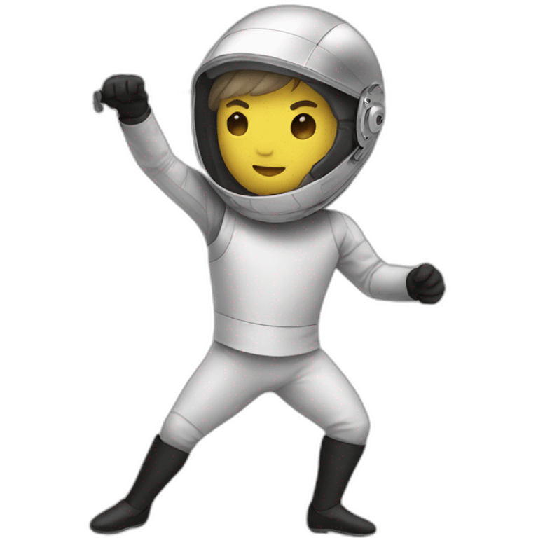 foil fencer emoji