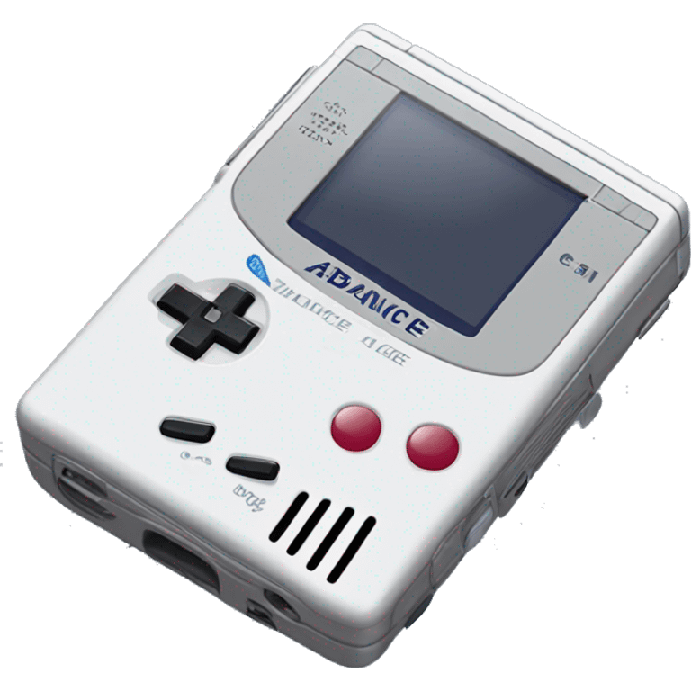 Gameboy-advance-SP-high-quality-detailed emoji