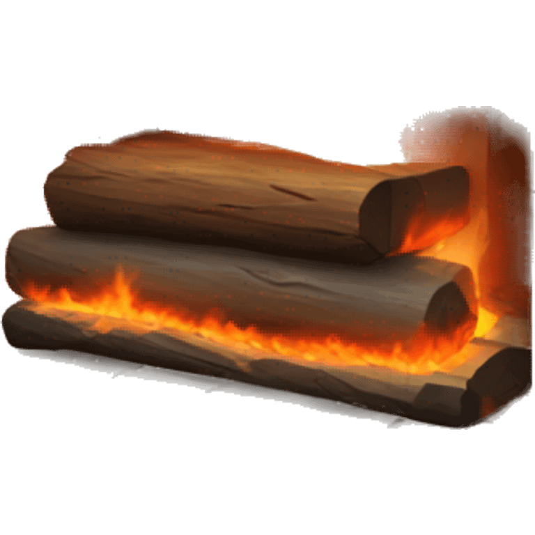 cute fireplace  emoji