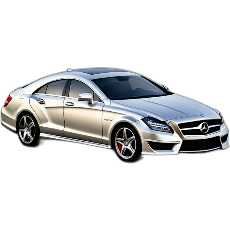 Mercedes Benz cls63 2012year emoji