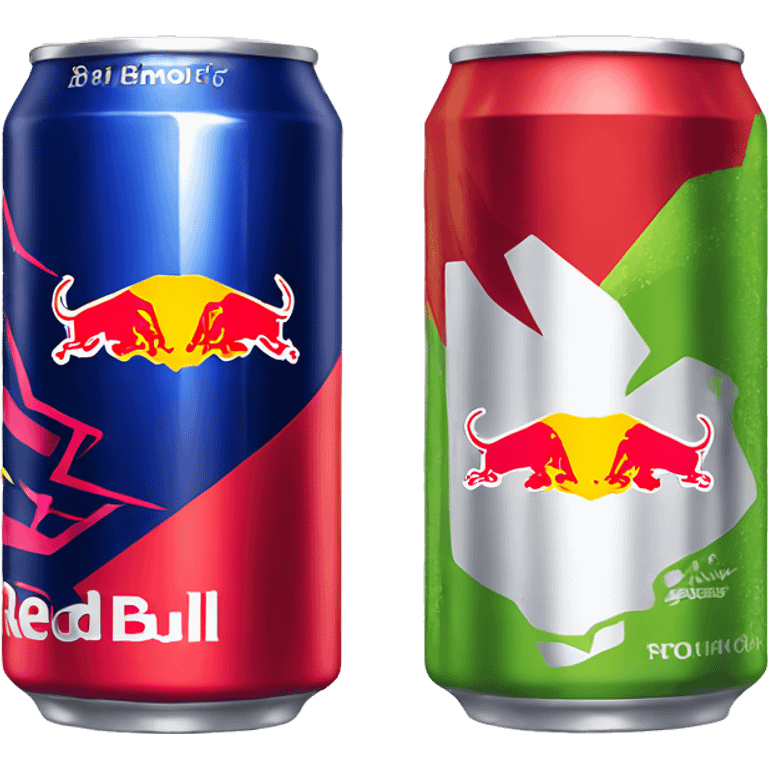 red bull and monster energy drink emoji