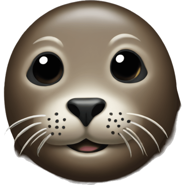 Brown seal emoji