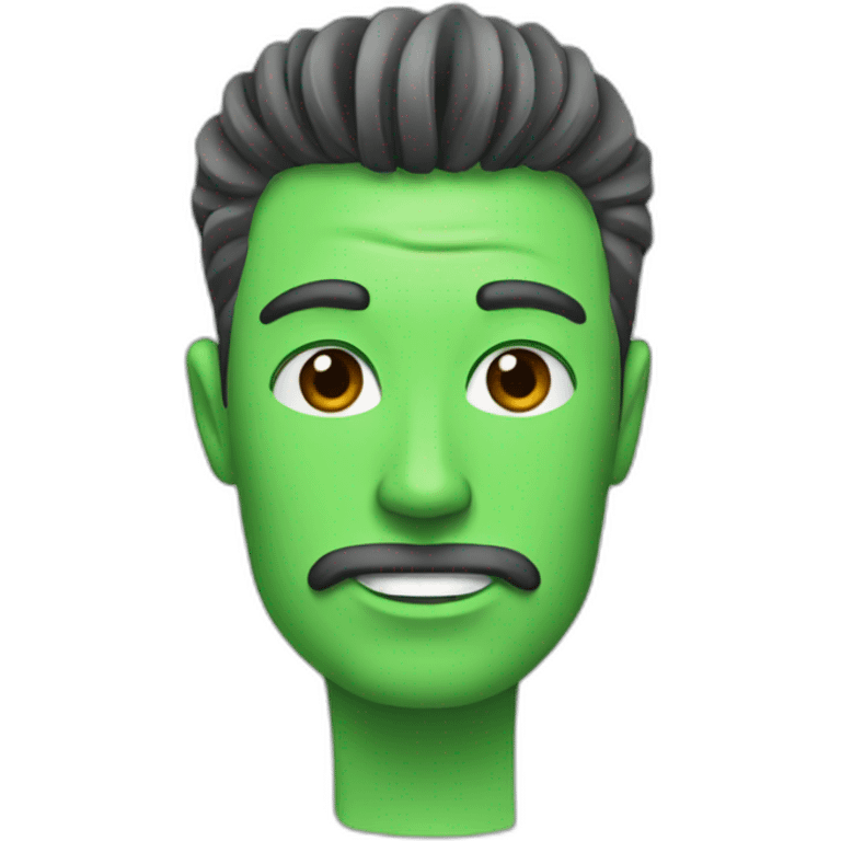 shaver green emoji