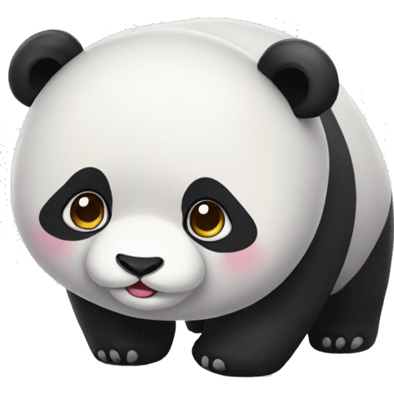 fat cute panda emoji